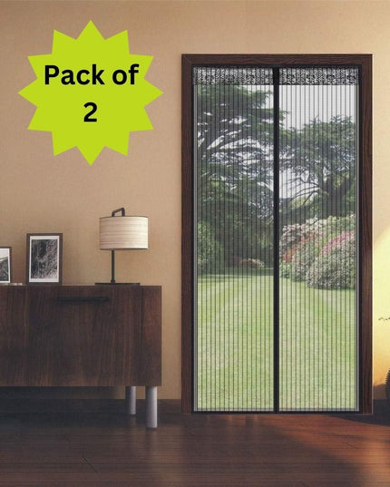 Door Curtain-Mesh (Pack of 2)