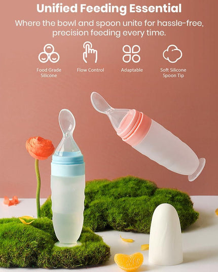 Premium Baby Food Squeeze Feeder Spoon