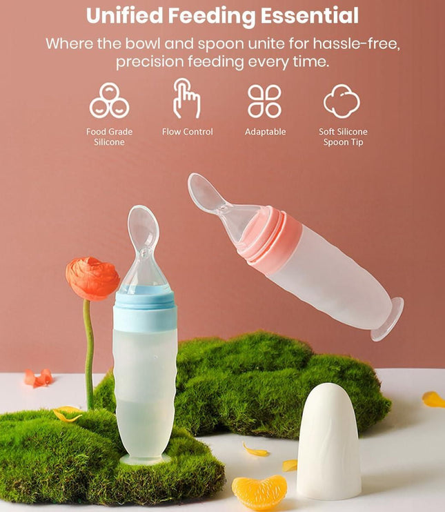 Premium Baby Food Squeeze Feeder Spoon