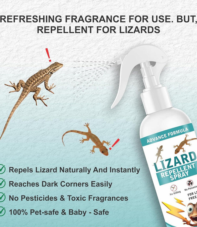 Lizard Repellent for Home Spray Pest Control 250ML (Pack of 2)