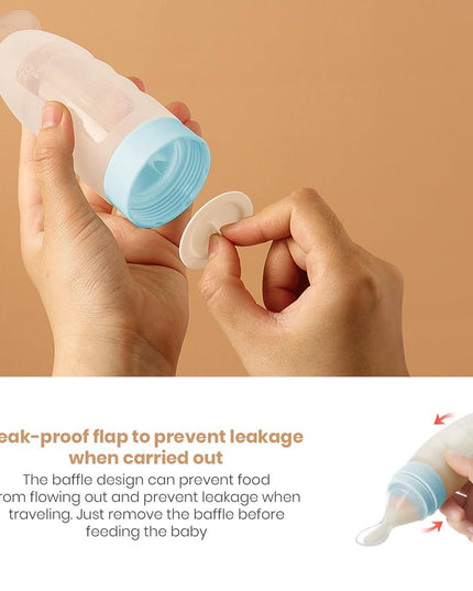 Premium Baby Food Squeeze Feeder Spoon