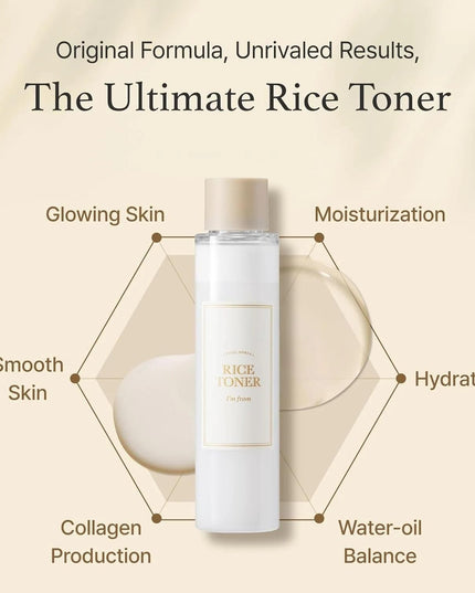 I'm from Rice Toner for Glowing Skin 100ml