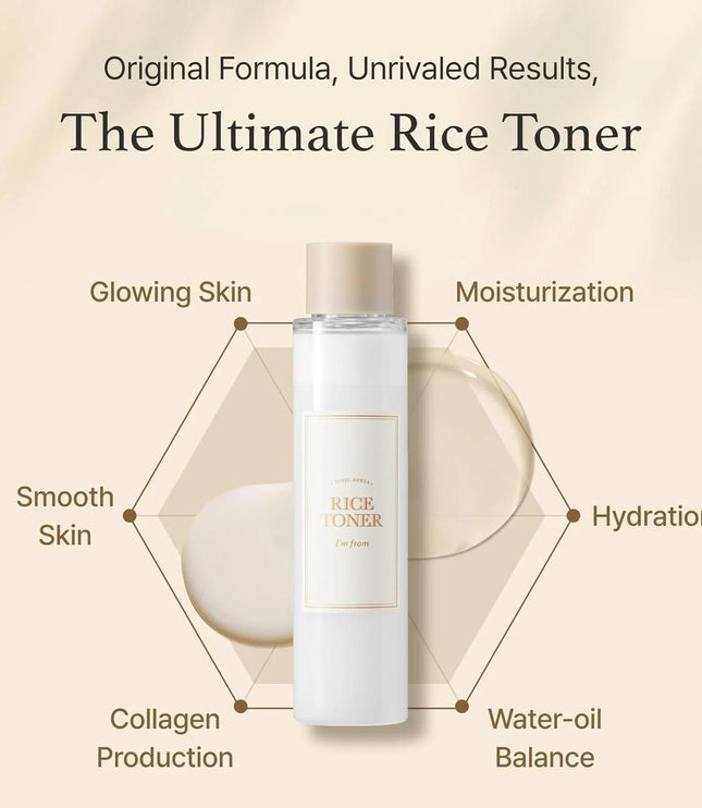 I'm from Rice Toner for Glowing Skin 100ml