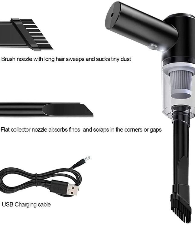 BD Portable Air Duster Wireless Vacuum Cleaner