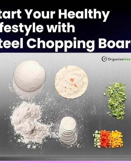 Stainless Steel Chopping Board (35x31cm)