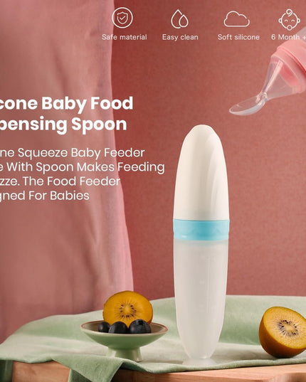 Premium Baby Food Squeeze Feeder Spoon