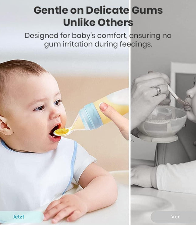 Premium Baby Food Squeeze Feeder Spoon