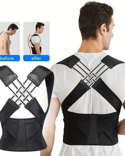 Adjustable Back Posture Corrector/ Slouching Relieve Pain Belt Women Men