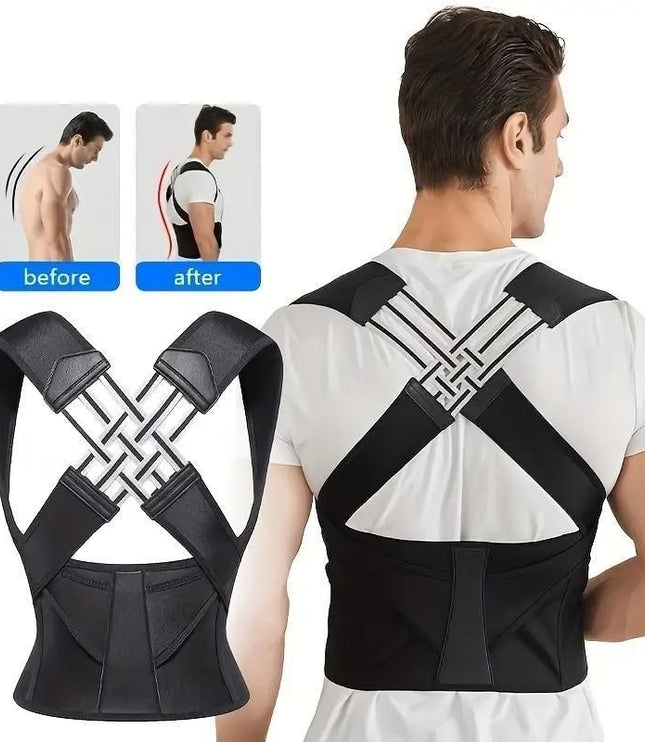 Adjustable Back Posture Corrector/ Slouching Relieve Pain Belt Women Men