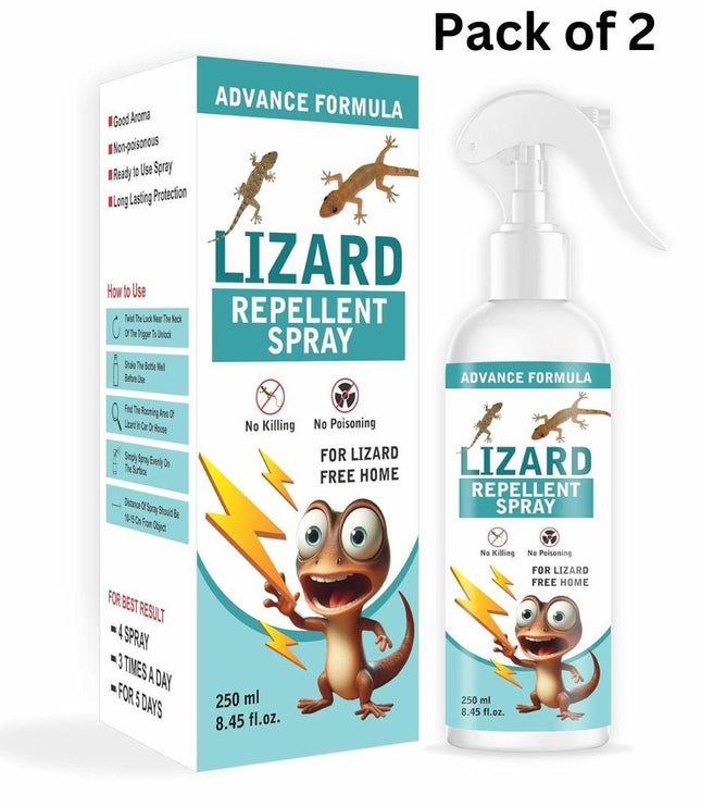 Lizard Repellent for Home Spray Pest Control 250ML (Pack of 2)