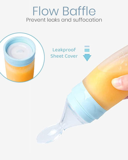 Premium Baby Food Squeeze Feeder Spoon