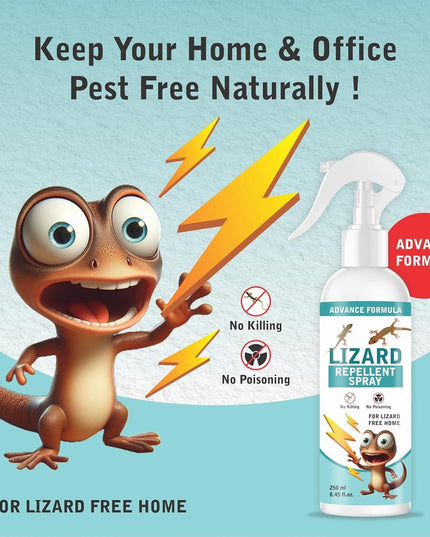 Lizard Repellent for Home Spray Pest Control 250ML (Pack of 2)