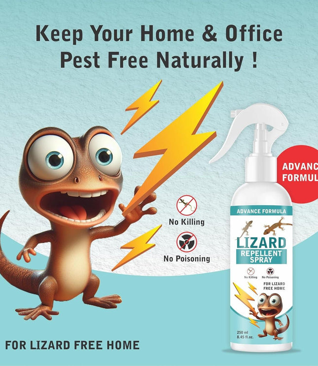 Lizard Repellent for Home Spray Pest Control 250ML (Pack of 2)